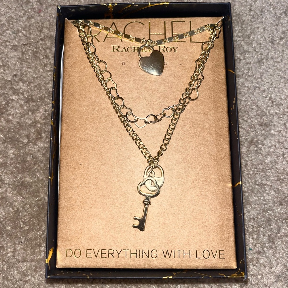 Rachel Roy Gold Jewelry Necklace